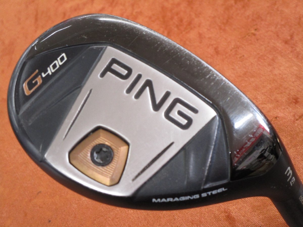 □ ピン PING G400 U3 19度 AWT 2.0 LITE S 中古 ユーティリティ 3番 □
