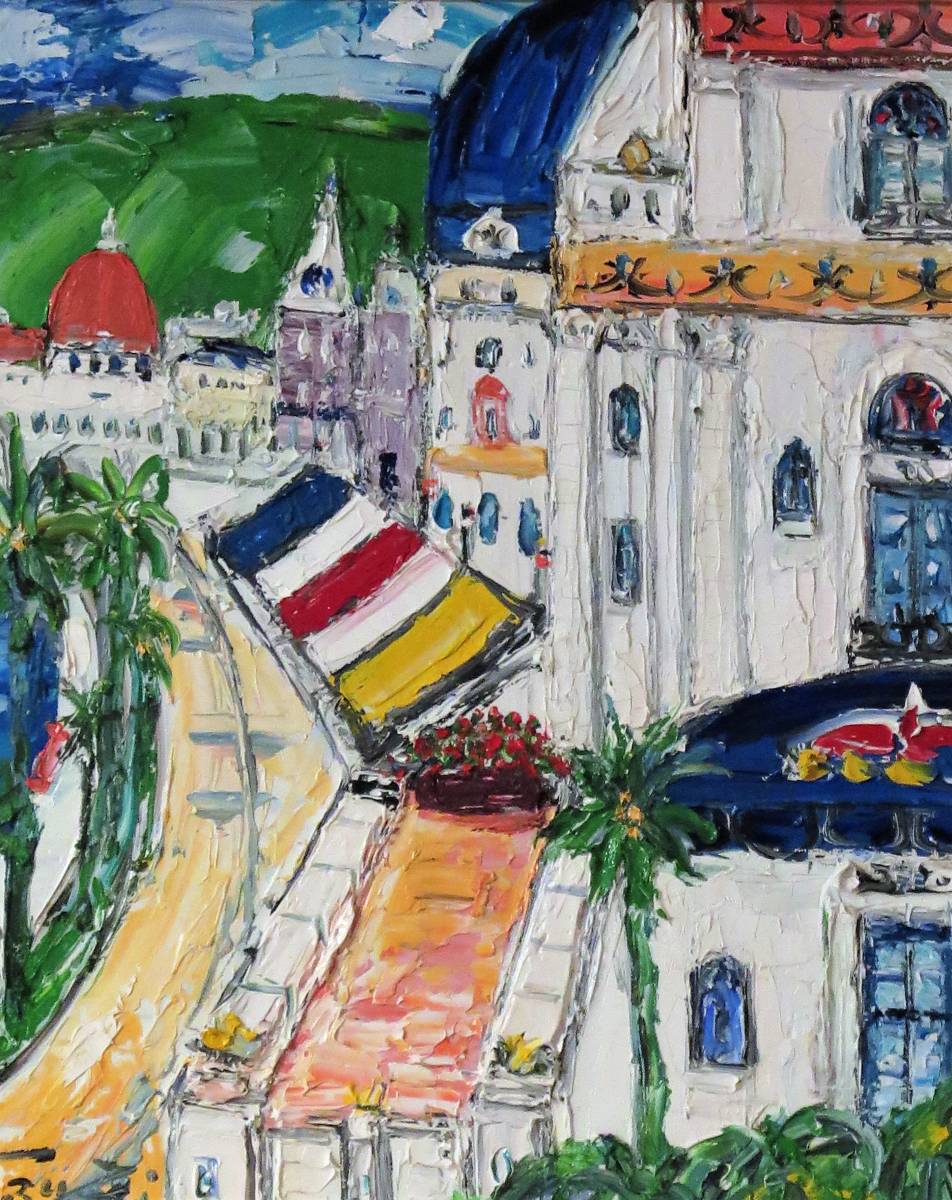 鈴木マサハル 「FIRENZE」 フィレンツェ 油彩 SM 箱付き