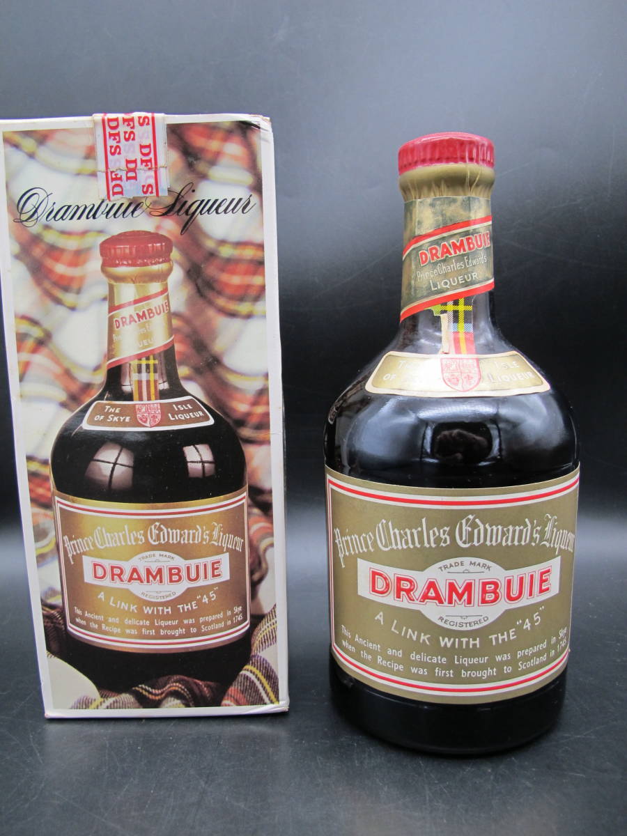 DRAMBUIE ドランブイ 旧ボトル リキュール 700ml【未開栓】古酒 箱付き