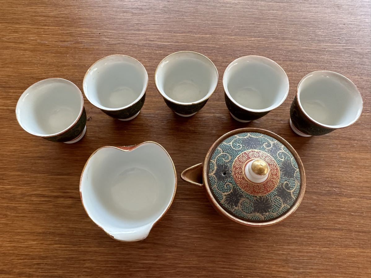 ○九谷焼 茶器セット（急須・湯冷まし・湯呑5客揃い） 【公式通販】