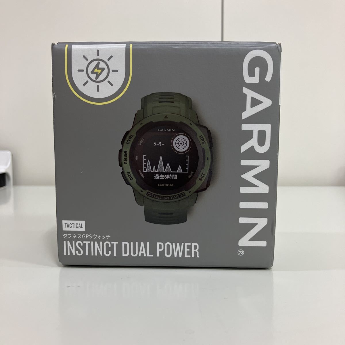 美品 GARMIN ガーミン INSTINCT DUAL POWER インスティンクト タフネス
