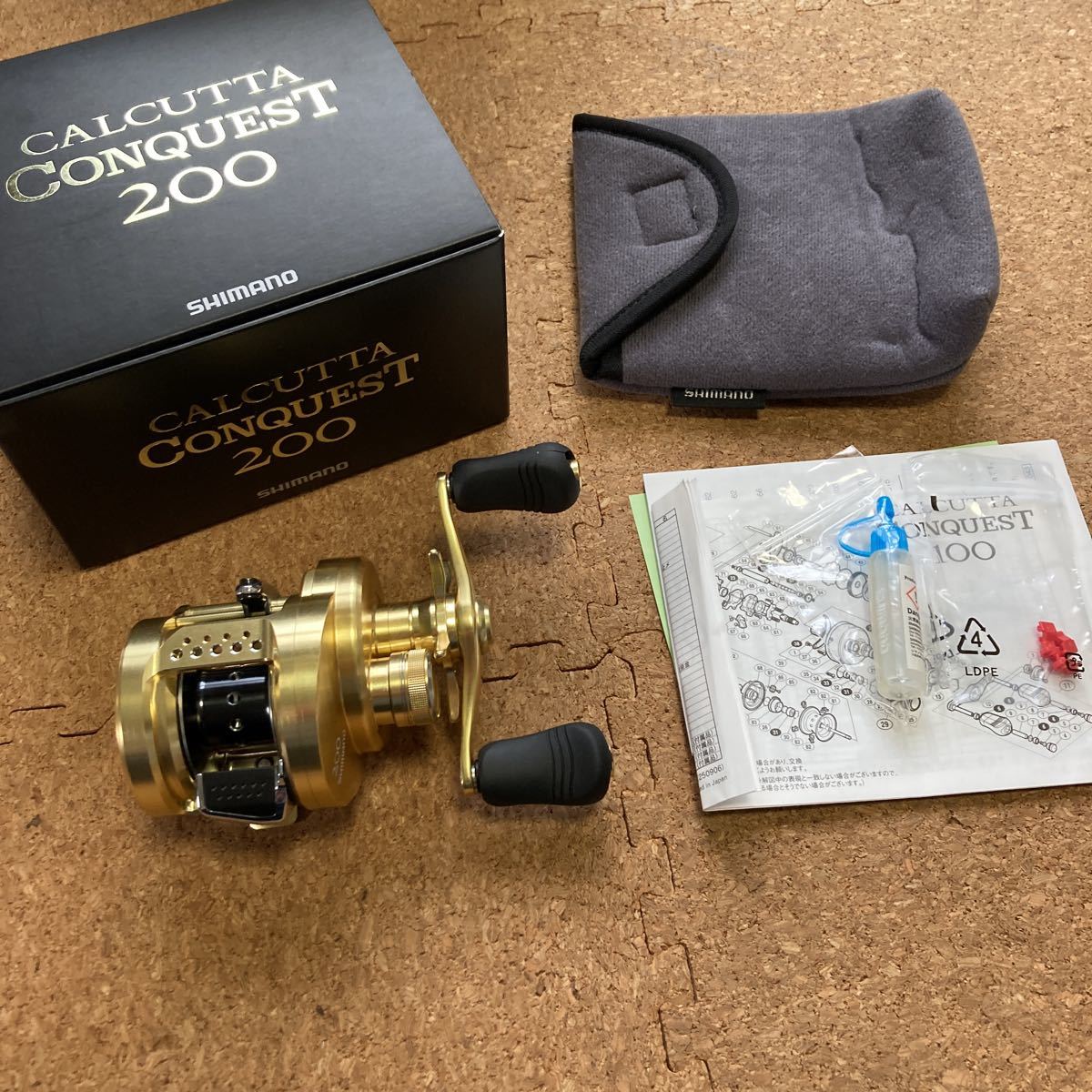 シマノ SHIMANO カルカッタコンクエスト 200HG 右巻き 04… 21