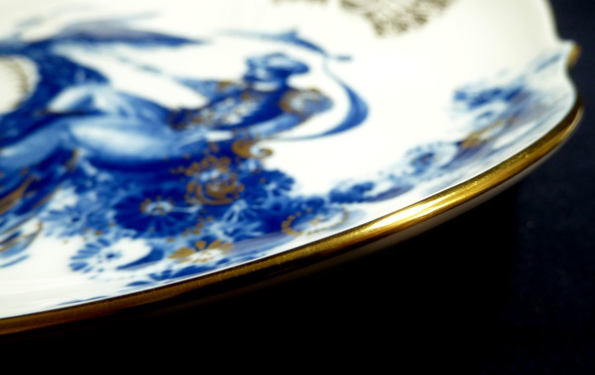 1000円スタート 食器 1点 MEISSEN マイセン アニュアルプレート 2009年