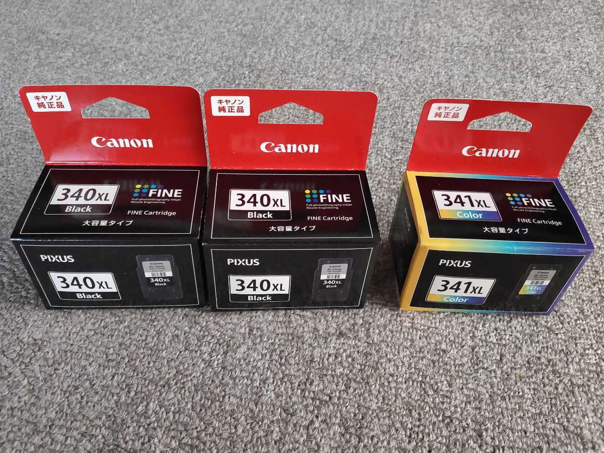 訳あり品＞※取付期限切れ Canon 純正 インクカートリッジ BC-340XL×2個 