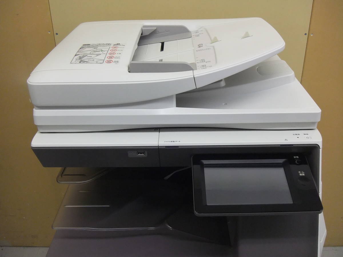 □訳ありSHARP MX-C302W☆印字約63000枚☆無線LAN，両面対応！ 卓上A4 