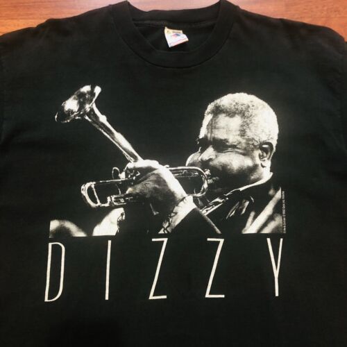 Vintage 90s Dizzy Gillespie 1992 Jazz Band Shirt XL Single Stitch USA Made Tee 海外 即決