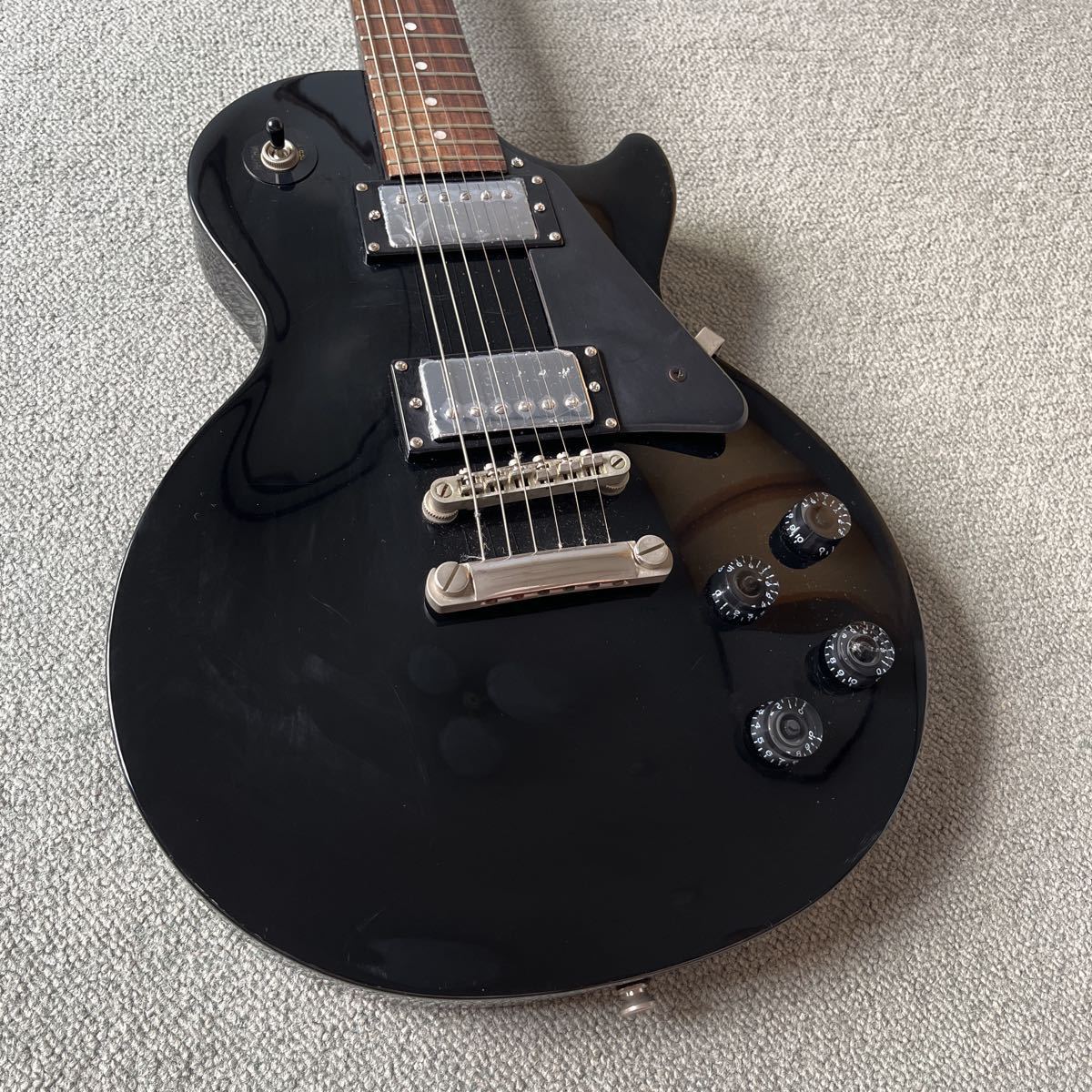 epiphone by Gibson Les Paul studio BLK エピフォン ギブソン レス 