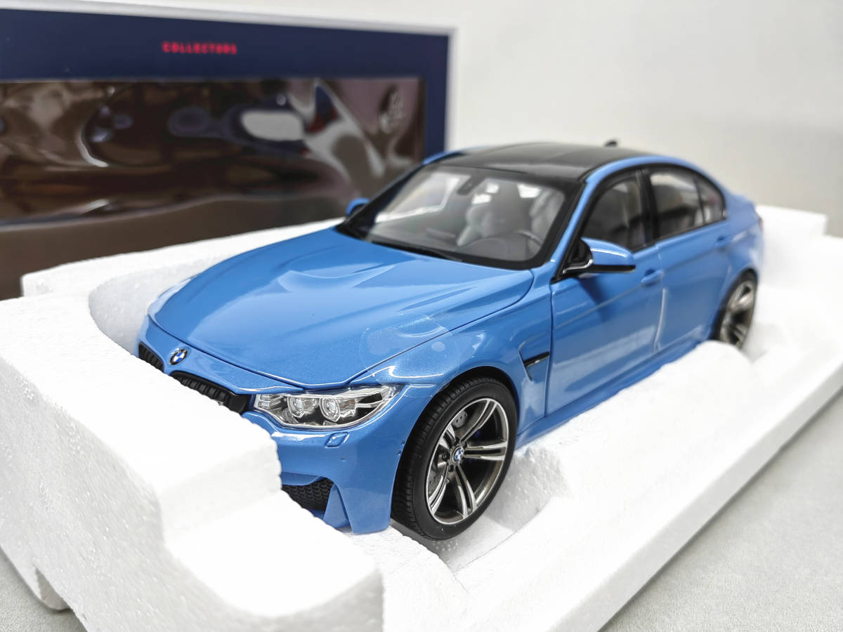 ノレブ 1/18 BMW M3 F80 ブルー