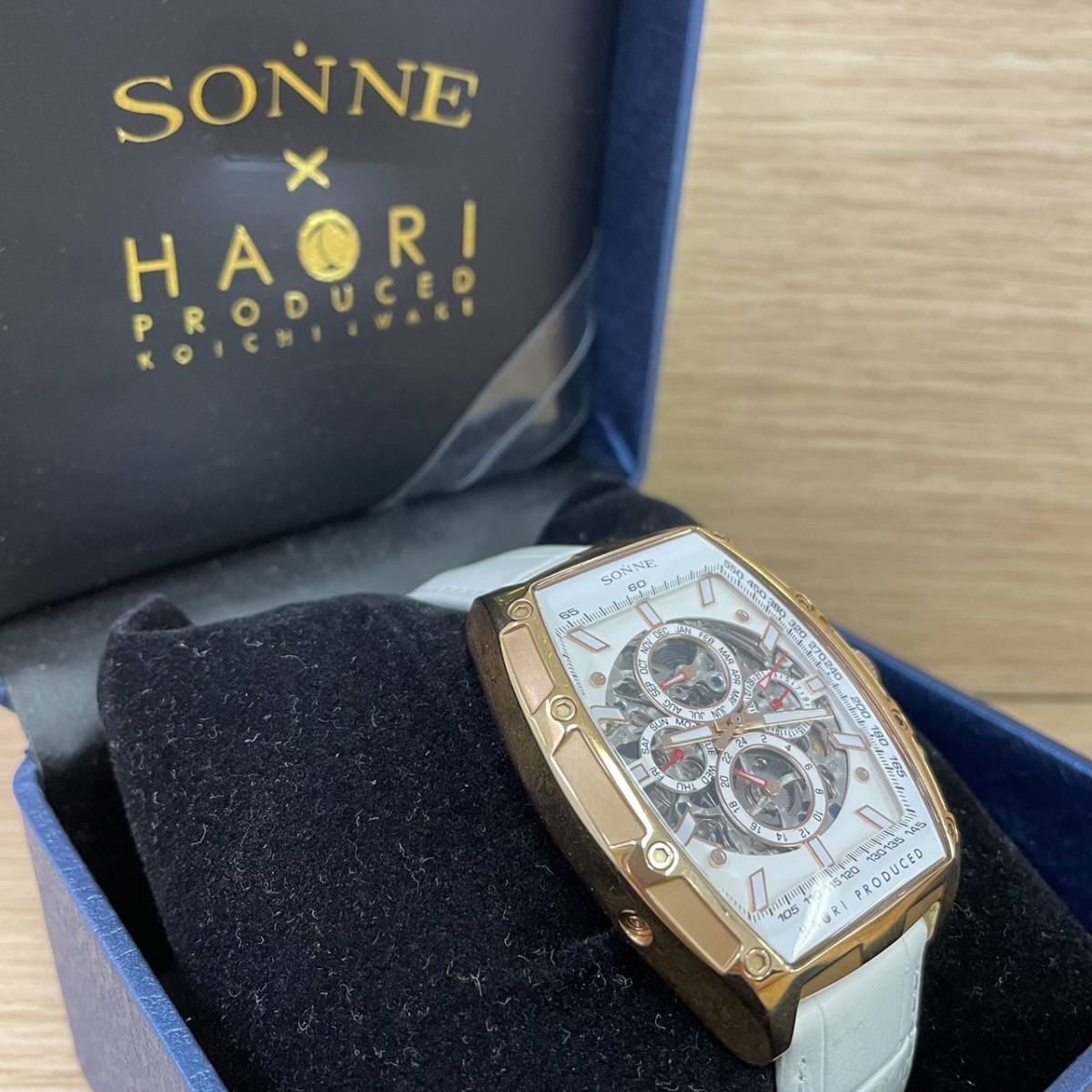 1YT-527】 SONNE HAORI PRODUCED KOICHIIWAKI ゾンネ ハオリ 自動巻き 