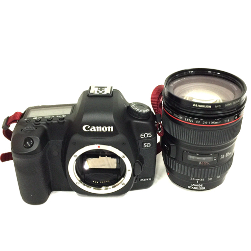 Canon EOS 5D MarkII EF LENS 24-105mm 1:4 L デジタル一眼レフカメラ ボディ レンズ QX082-14_1