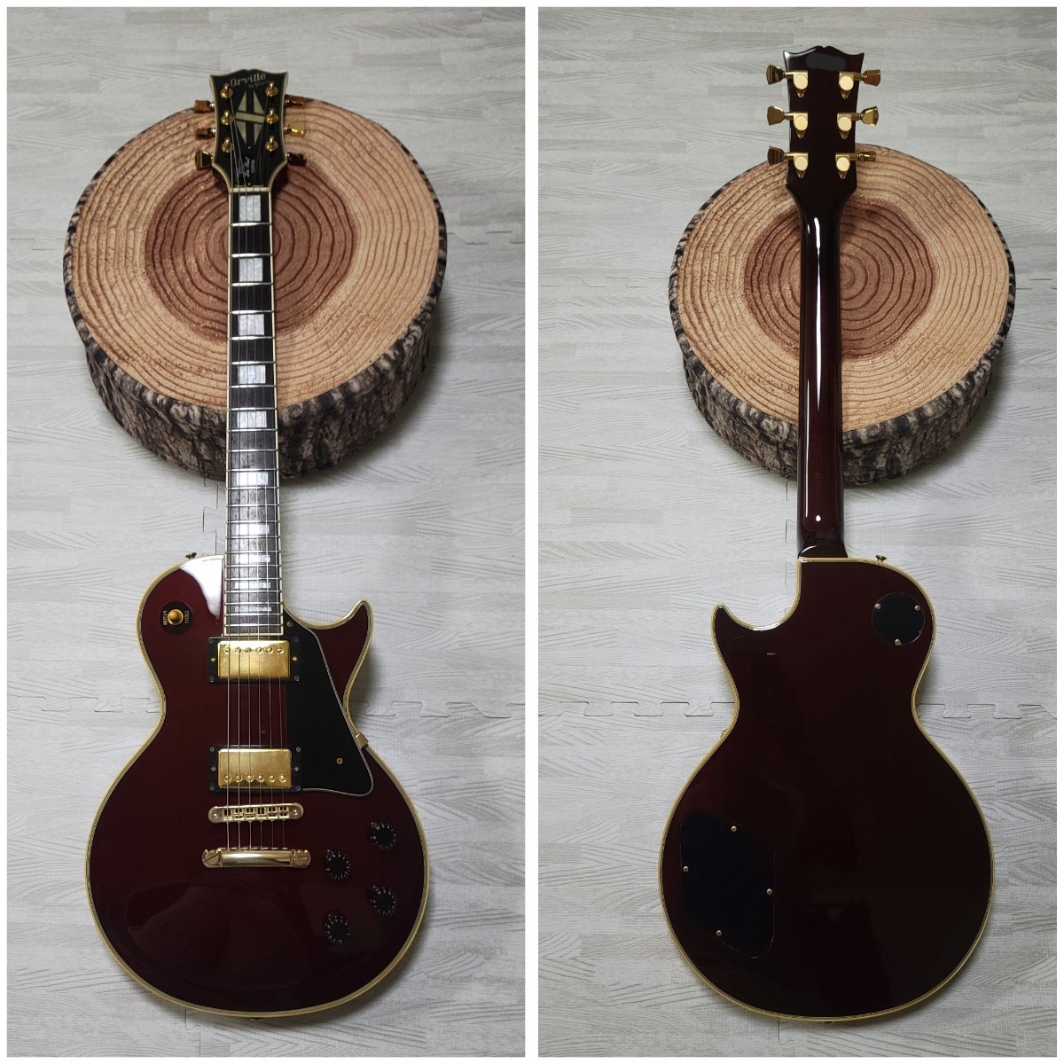 送料込 美品 オービルバイギブソン レスポール カスタム ジャパン 
