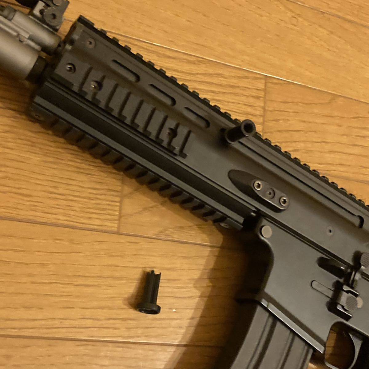 ジャンク】東京マルイ次世代電動ガン SCAR-L タンカラー 観賞用