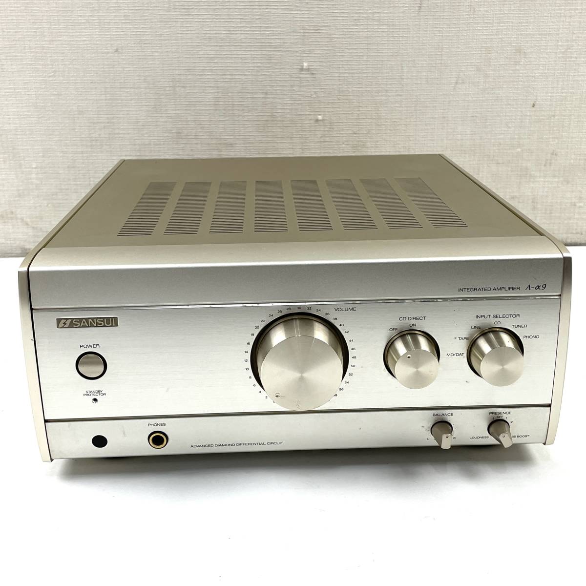 SANSUI プリメインアンプ A-α9 説明書付き サンスイ 北2 SANSUI A-α9