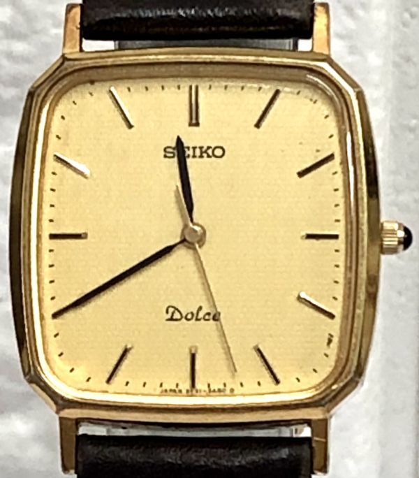 SEIKO セイコー Dolce ドルチェ QZ QUARTZ クォーツ 5E31-5A80