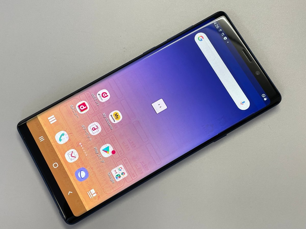 docomo Galaxy Note9 オーシャンブルー【simロック解除済】 Galaxy Note9（SIMロック解除済）オーシャンブルー docomo SAMSUNG