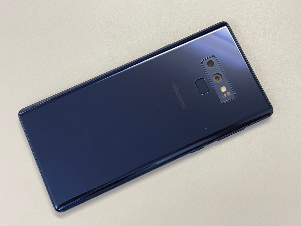 docomo SAMSUNG GALAXY Note9 SC-01L Ocean Blue SIMロック解除済