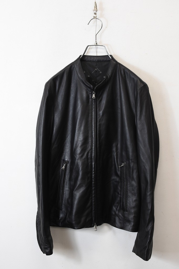 life at your own RISK リスク レザー ダブル ライダースジャケット S