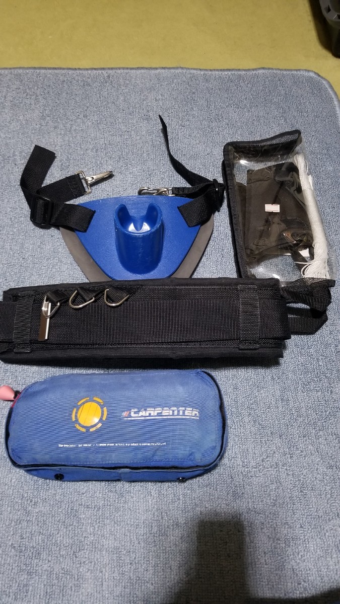 カーペンター ロッドベルト サポートベルト ライフジャケット セット 中古