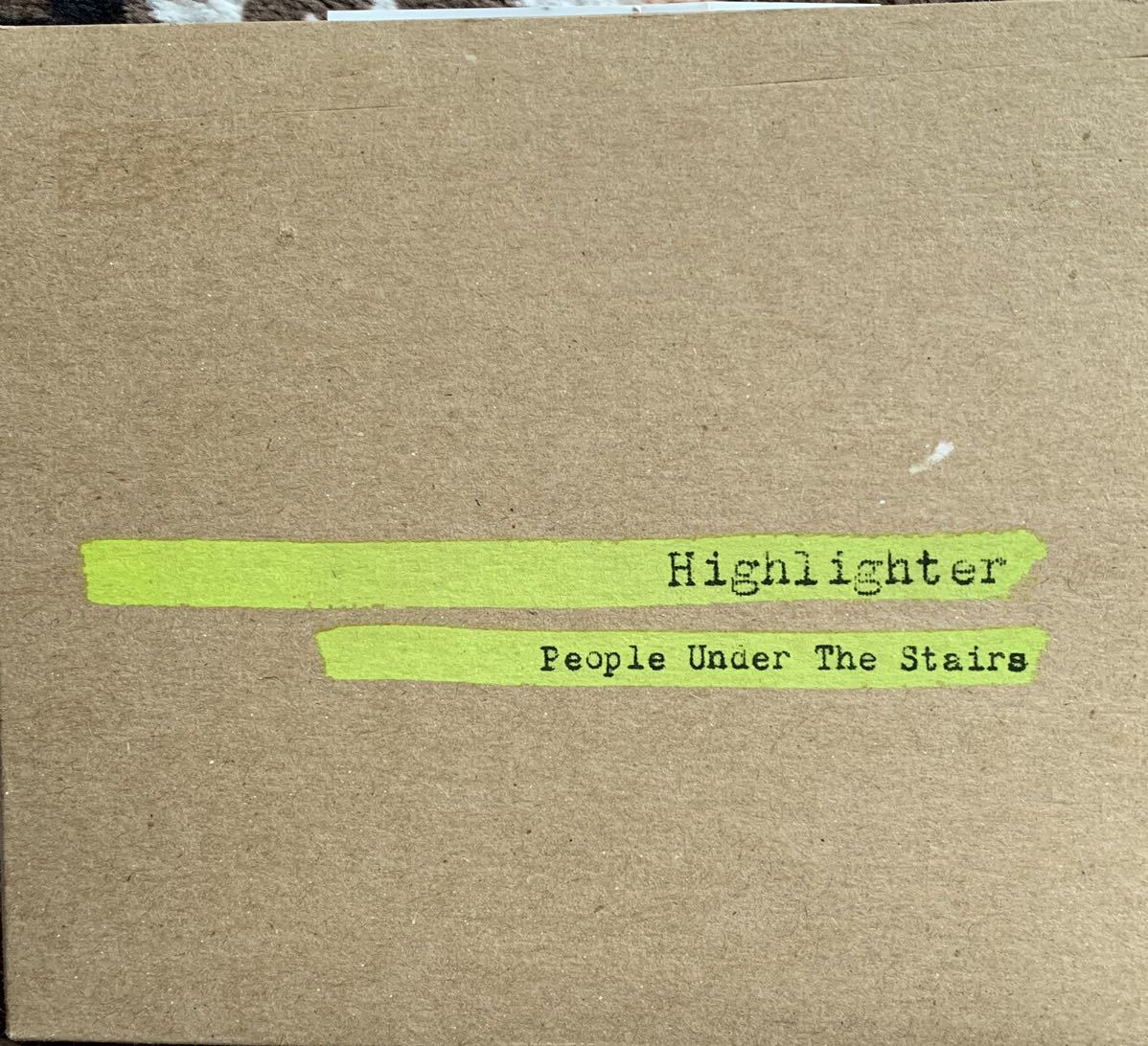 Highlighter People Under The Stairs 限定版 People Under Stairs Highlighter - – The the Album | CD Vinyl r