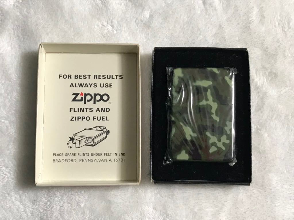 1984年製 ZIPPO ジッポー オイルライター 迷彩柄 ミリタリー 