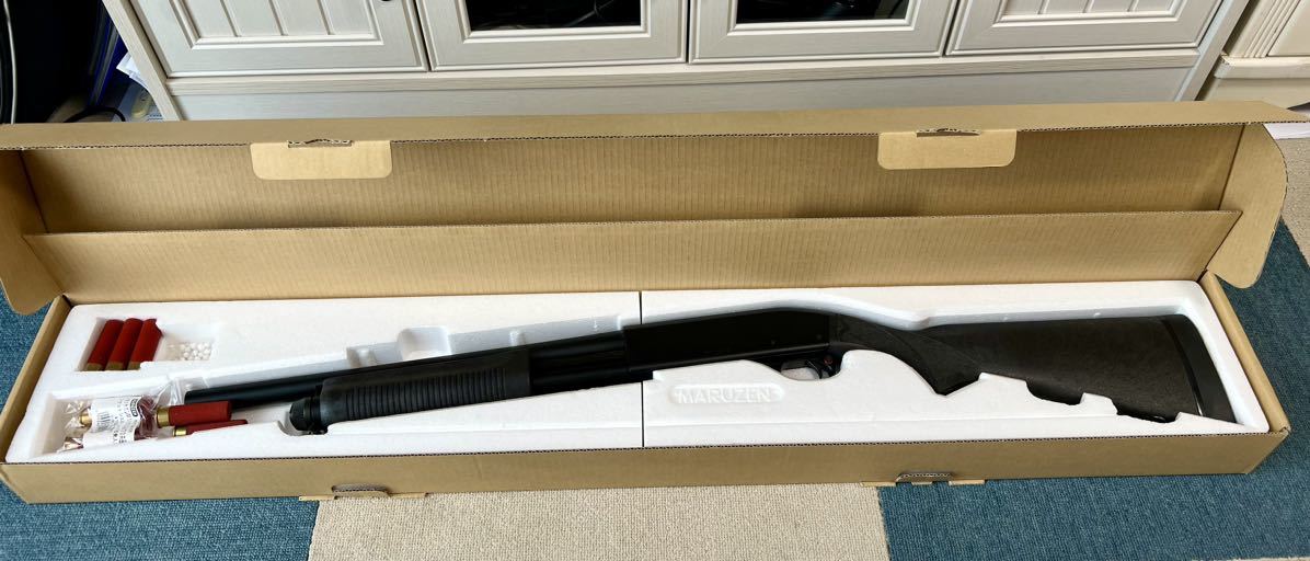 マルゼン M870ライブシェルショットガン ブラックバージョン MARUZEN