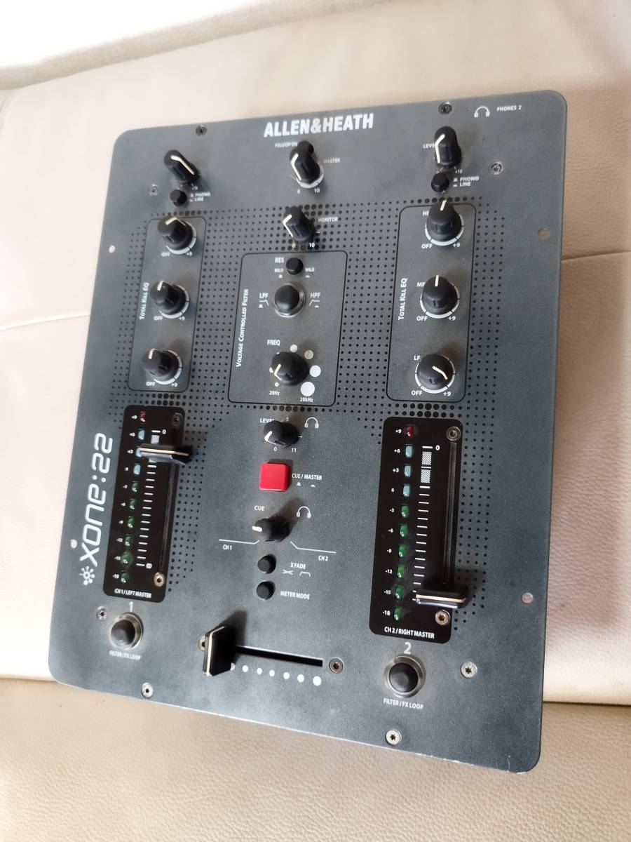 ジャンク/現状品】ALLEN & HEATH XONE:22 DJミキサー(DJミキサー 