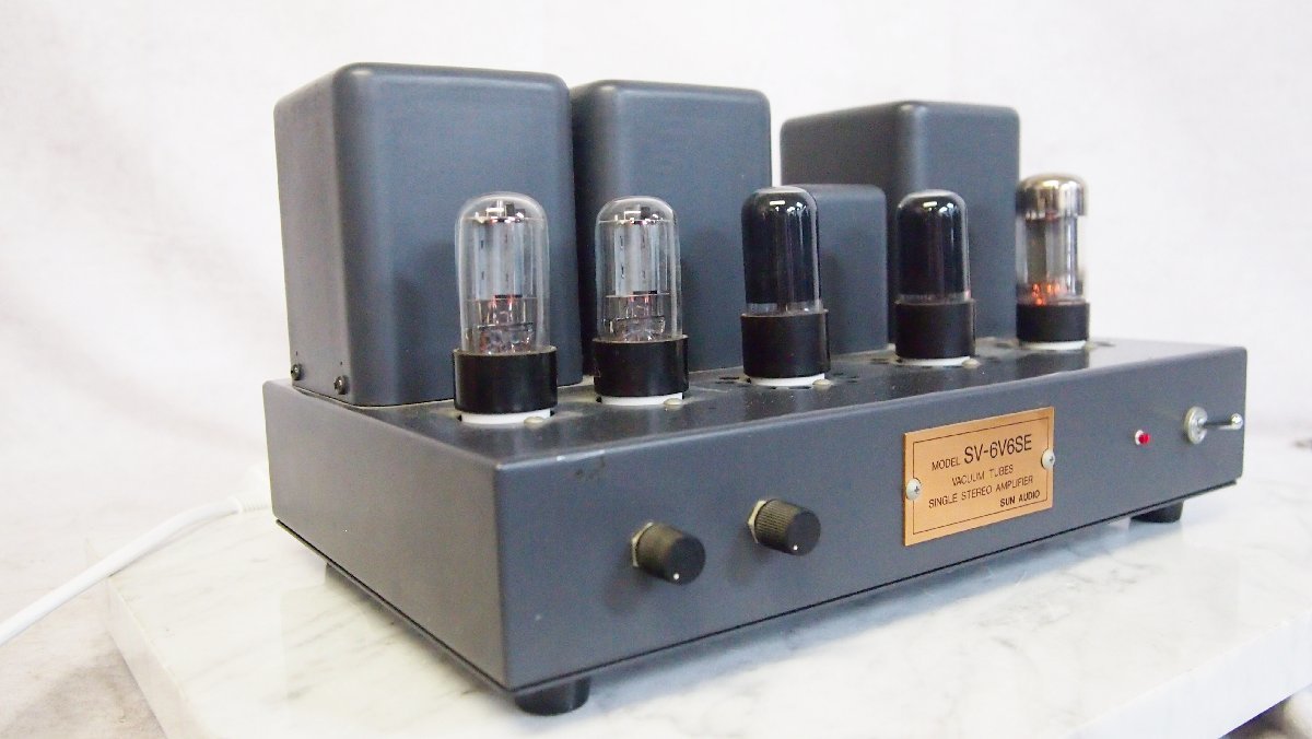 K○【中古】SUN AUDIO SV-6V6SE 真空管アンプ SV-6V6SE SUN