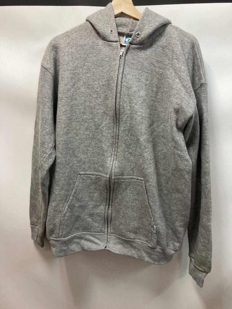 90’sUSA製DISCUS ATHLETICジップパーカー IDEAL爪付きジッパー　　L