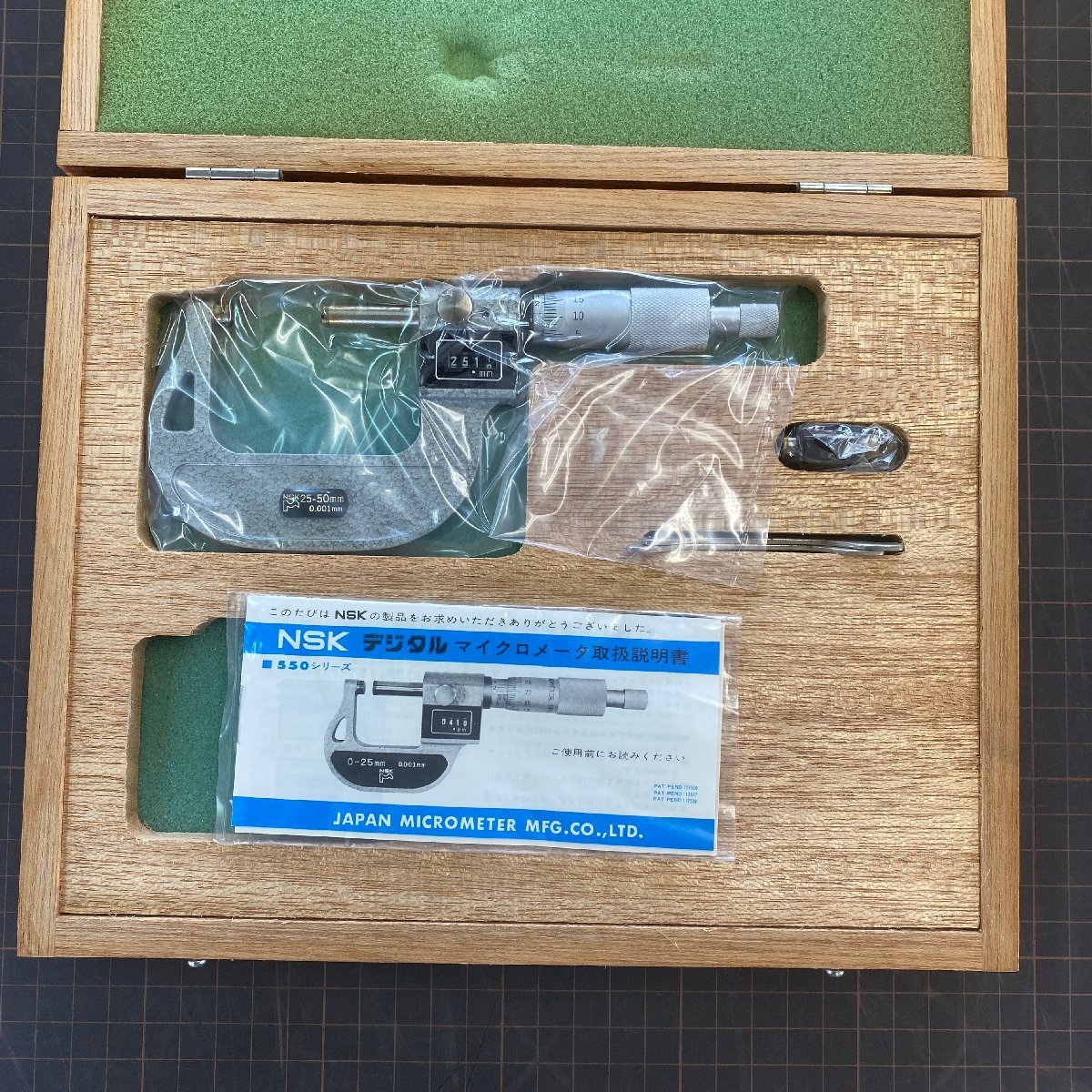 A056】未使用保管品 NSK 外側カウンターマイクロメータ マイクロメータ 