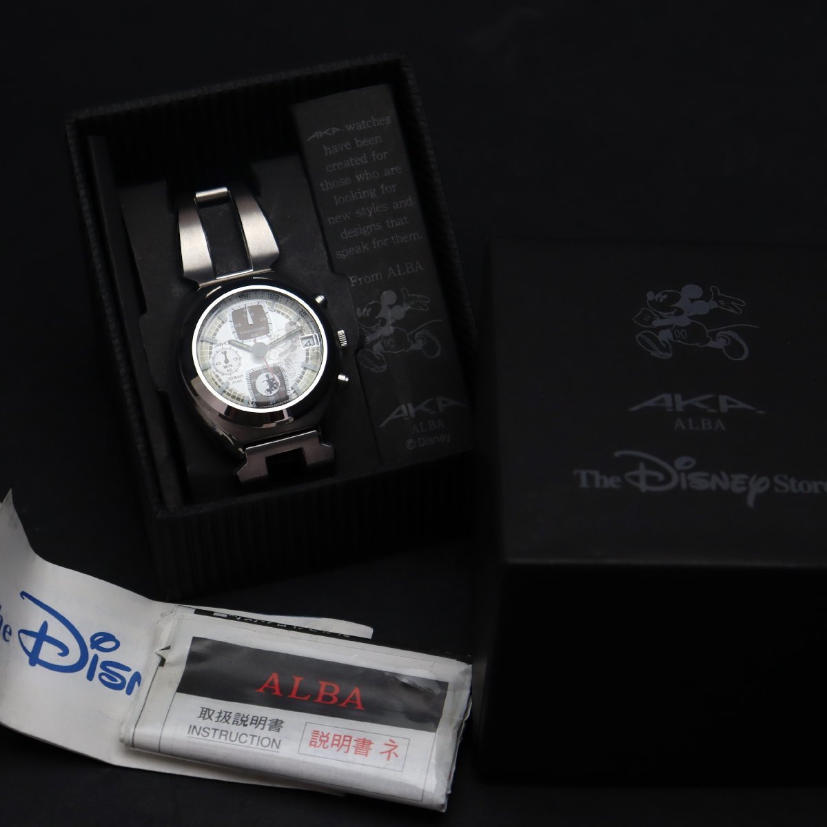 希少 SEIKO ALBA AKA DISNEY 2000本限定 腕時計 希少 SEIKO ALBA AKA