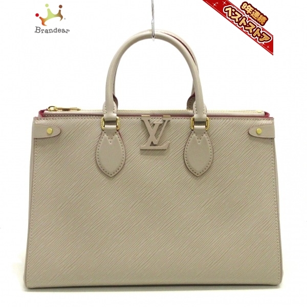 ルイヴィトン LOUIS VUITTON トートバッグ M57686 グルネルトートMM グレインレザー（皮革の種類：牛革） ガレ レディース RFID確認済み