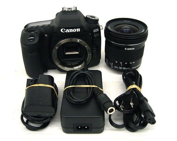 大関質店》Canon キャノン デジタル一眼レフカメラ EOS 80D レンズEF
