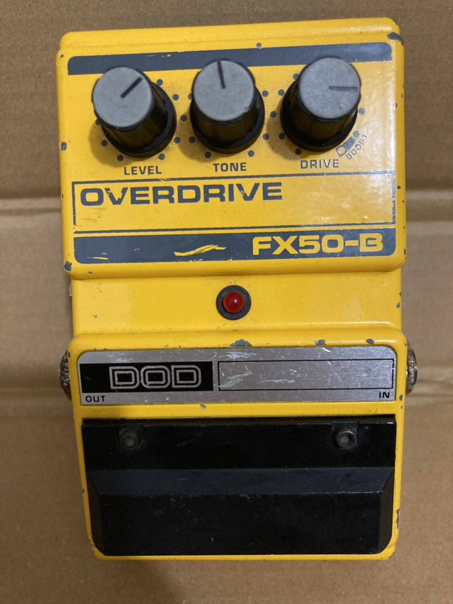 DOD FX50B Overdrive Plus ギターエフェクター DOD FX50B DOD オーバー