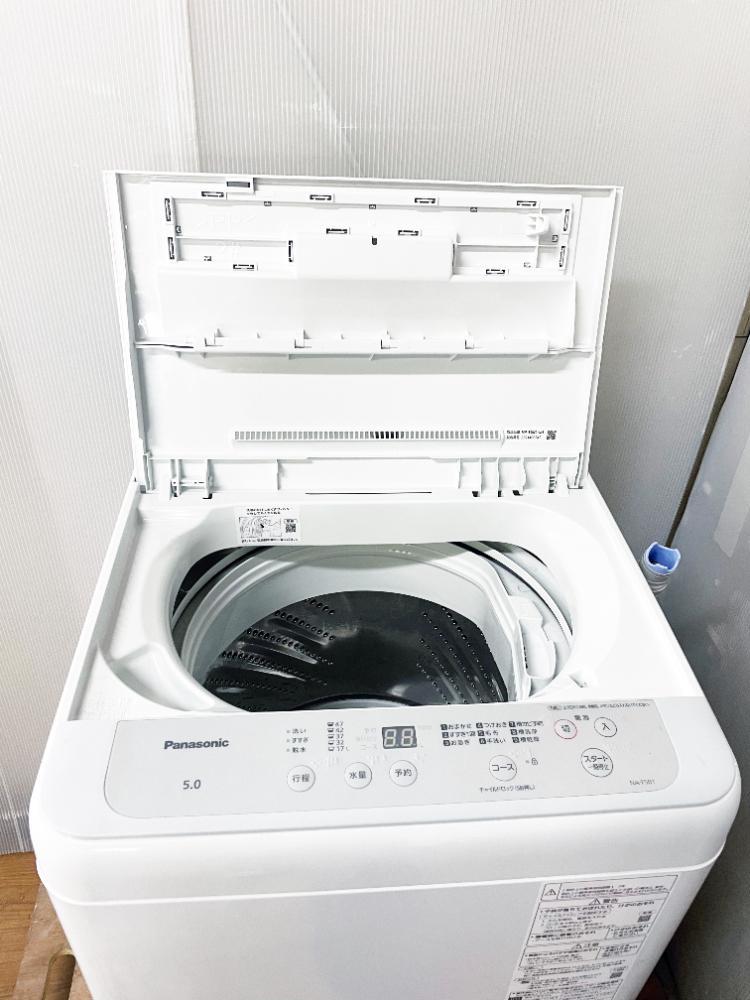 送料無料☆2023年製☆極上超美品 中古☆Panasonic 5kg しっかりもみ