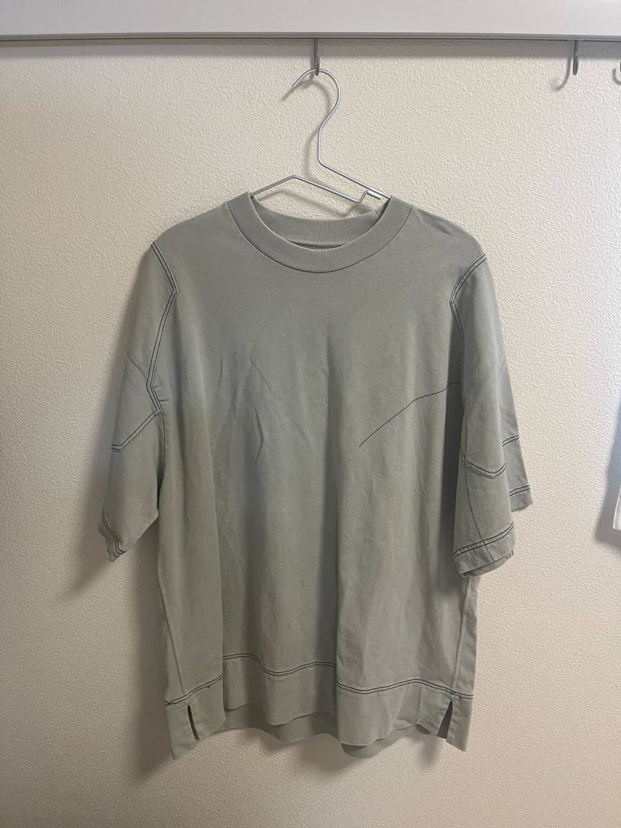 【激レア！！】 Jil Sander ジルサンダー 厚手 Tシャツ 緑 グリーン 黄緑 ライト グリーン Sサイズ