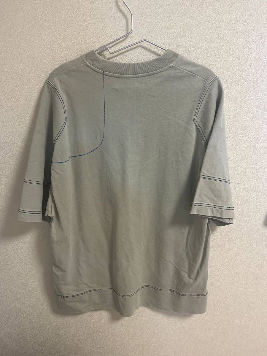 【激レア！！】 Jil Sander ジルサンダー 厚手 Tシャツ 緑 グリーン 黄緑 ライト グリーン Sサイズ