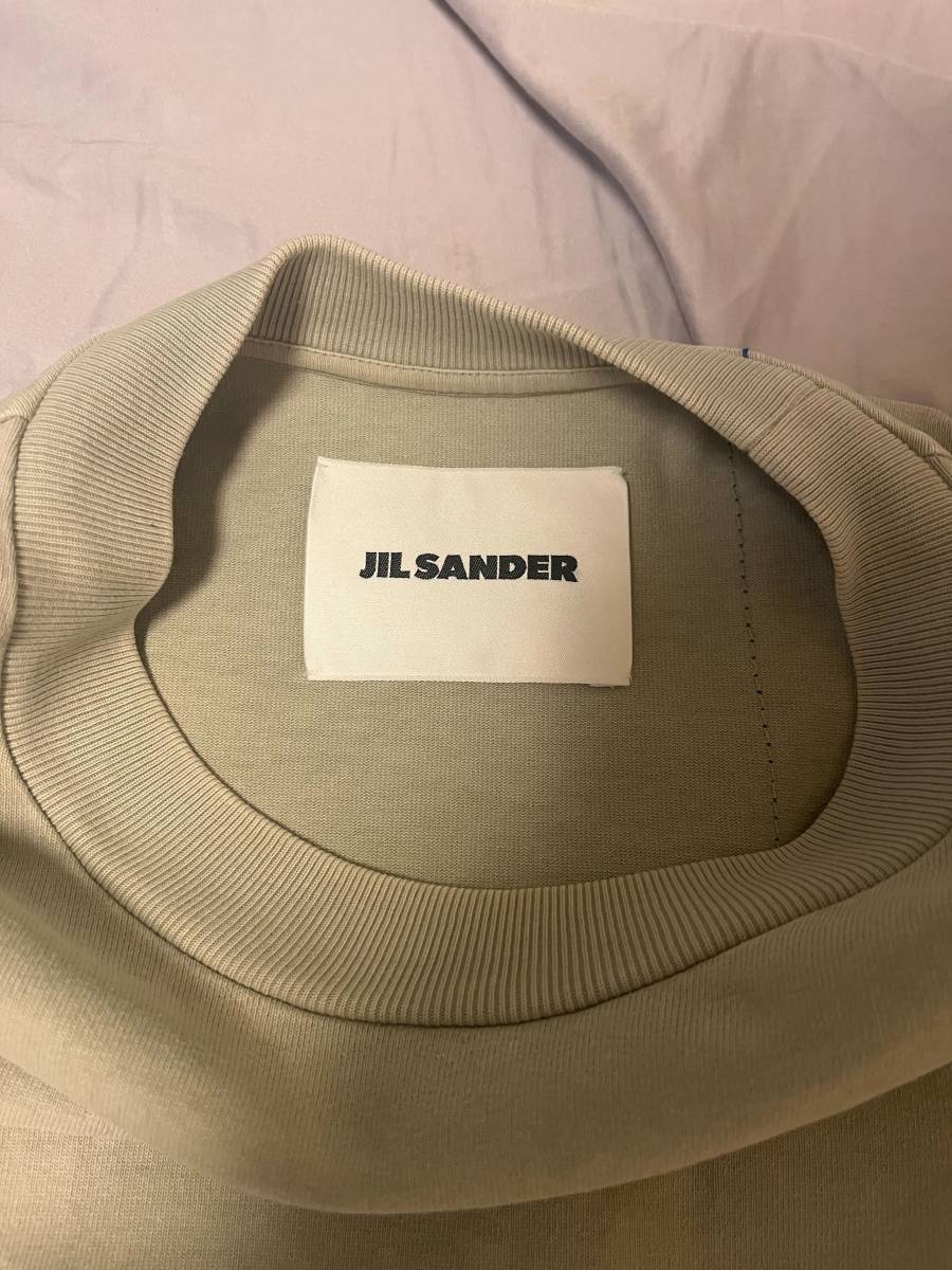 【激レア！！】 Jil Sander ジルサンダー 厚手 Tシャツ 緑 グリーン 黄緑 ライト グリーン Sサイズ