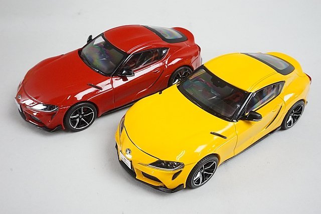1/30 Toyota トヨタ GR Supra スープラ 色見本ミニカー 全色セット 8台