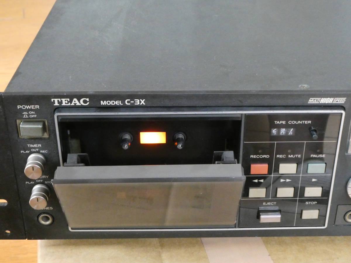 TEAC C-3X ティアックカセットデッキ ジャンク | PIOUSTEC.COM