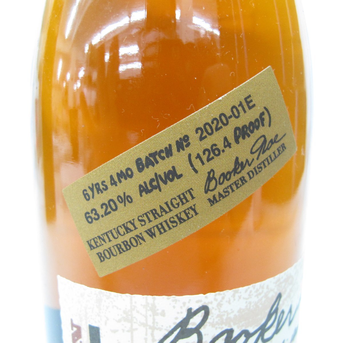 ブッカーズ ウイスキー 0 - 750ml 6年4ヶ月 1 : 未開栓BOOKER