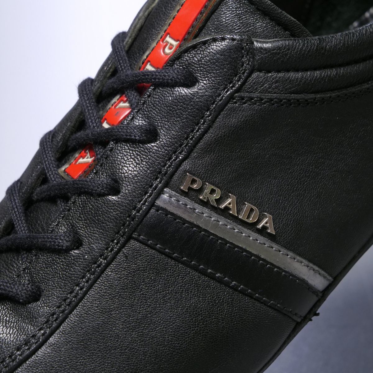 GO0462//イタリア製*プラダスポーツ/PRADA*4E2085/メンズ8.5/サイド 