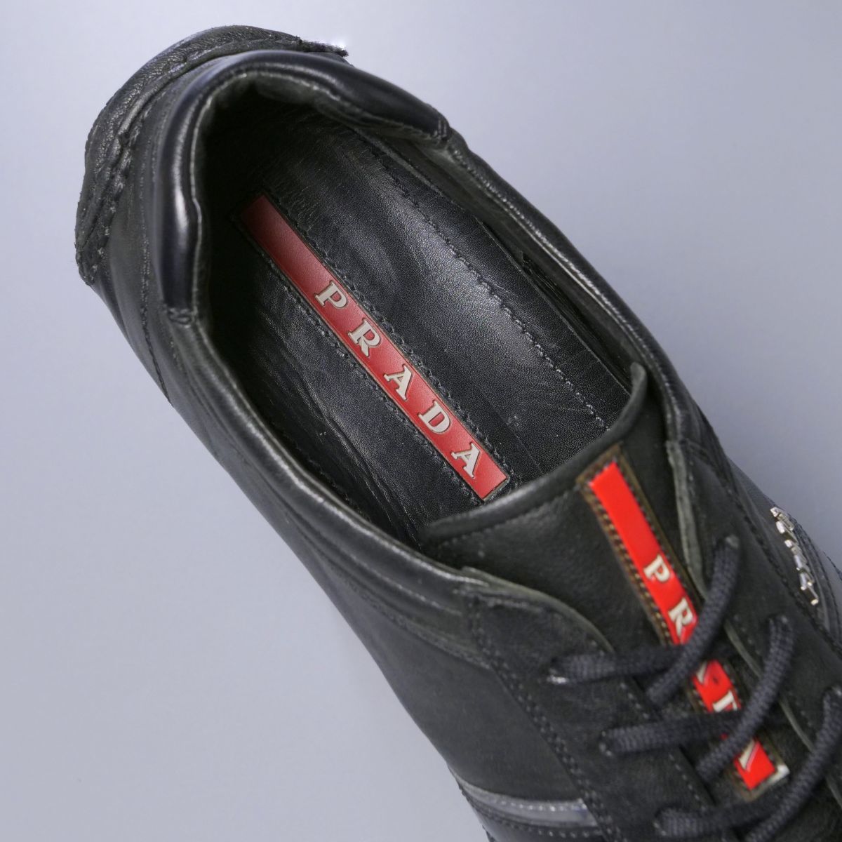 GO0462//イタリア製*プラダスポーツ/PRADA*4E2085/メンズ8.5/サイド 