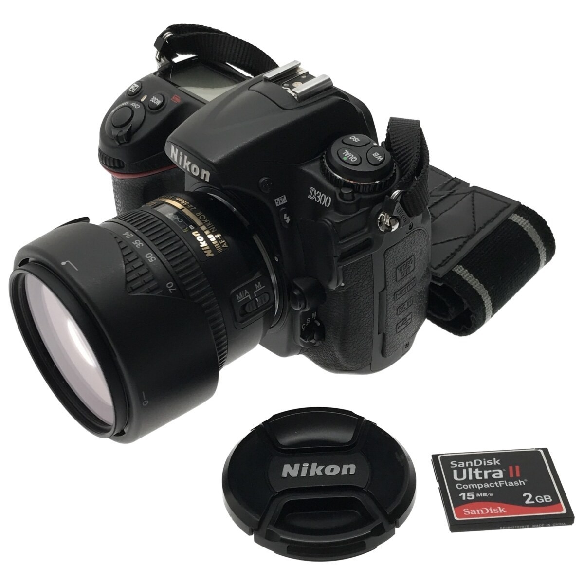 ニコン一眼レフカメラD300 レンズ AF NIKKOR24-85mmセット Nikon D300