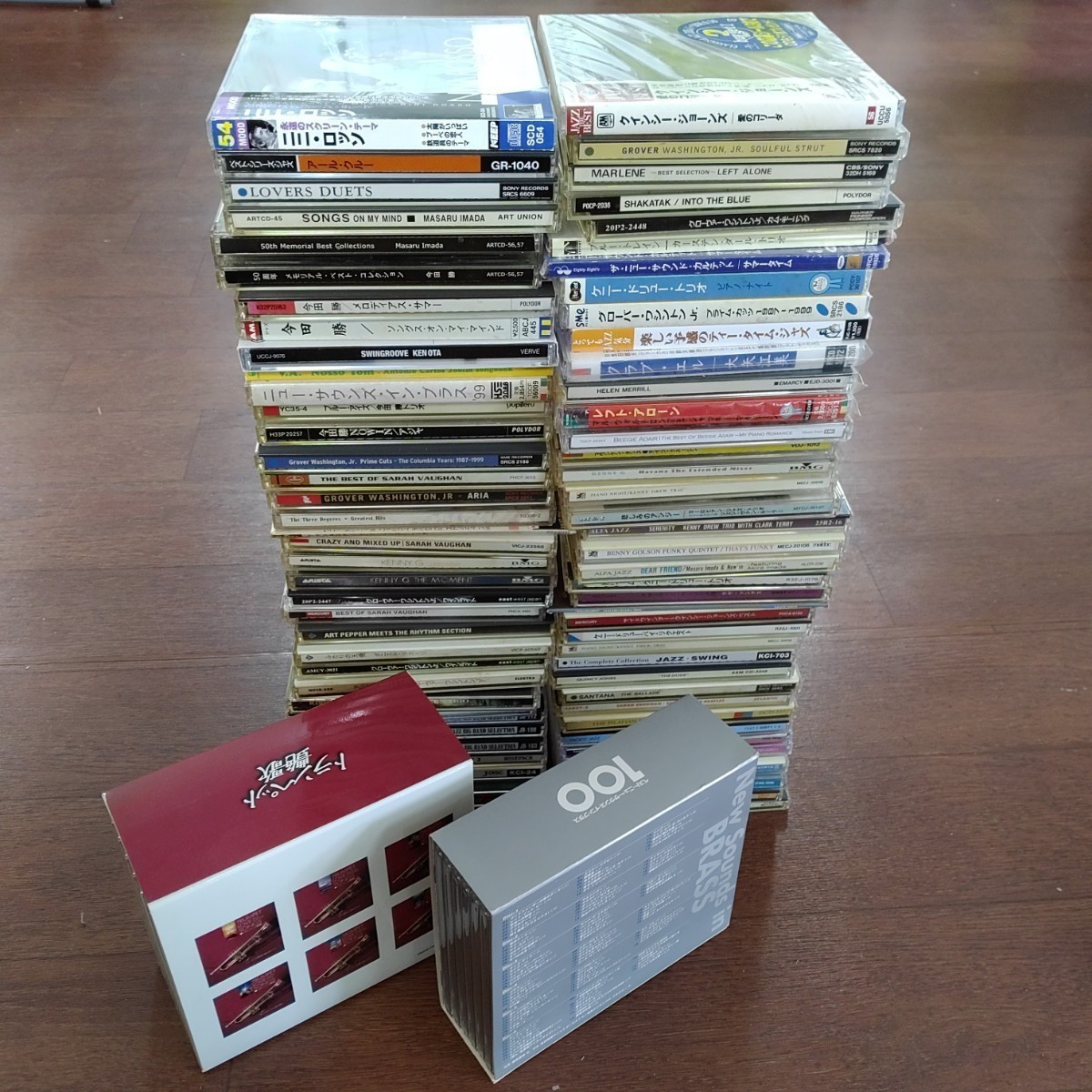 k8水8【CDまとめ⑧80枚以上】帯付多数/JAZZ/ニニ・ロッソ/シャカタク/クインシー・ジョーンズ/サックス/トランペット/サックスなど
