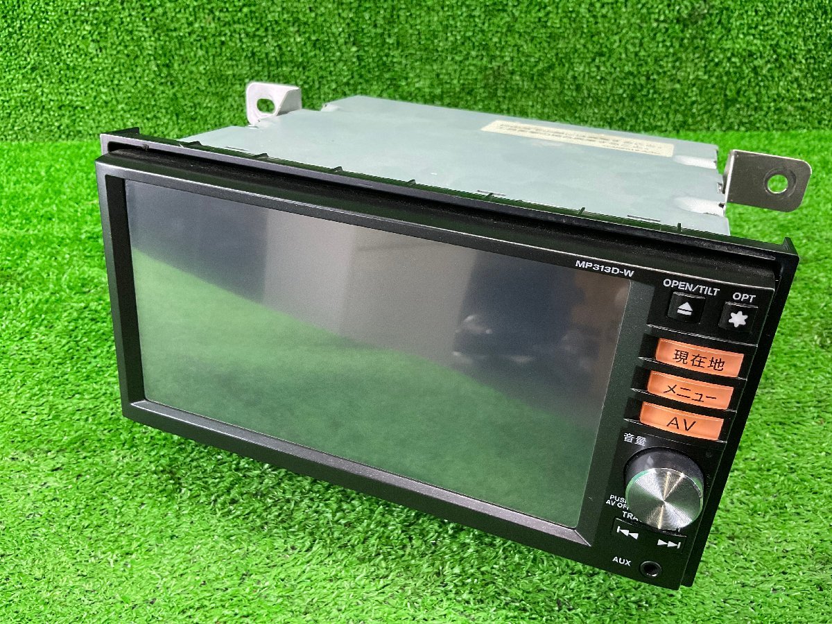 中古】日産 純正 ナビ MP313D-A 18年データ（日産 純正 ナビ MP313D-W 