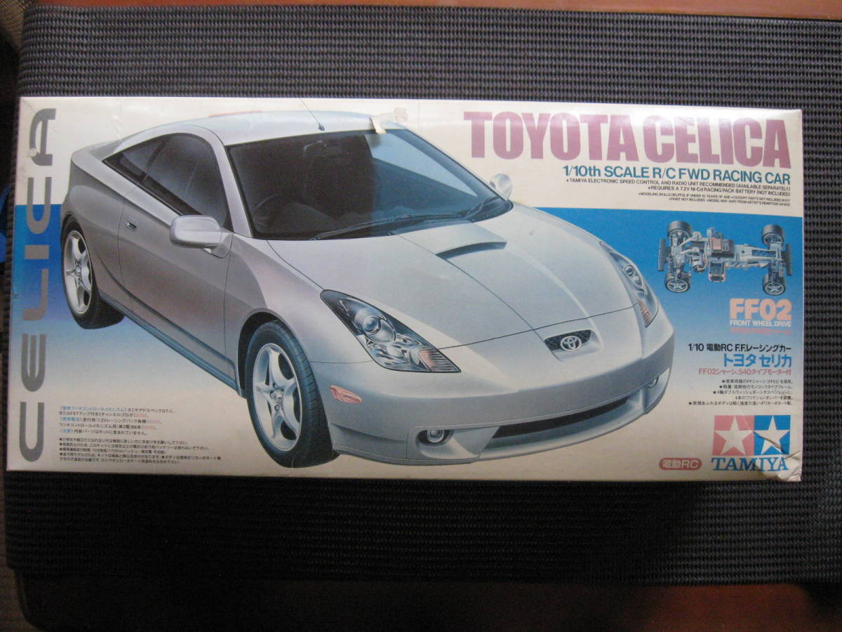 1/10電動RC　セリカ　FF02シャーシ　タミヤ当時品未開封