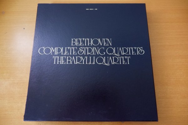 N1-108＜11枚組LPBOX＞「ベートーヴェン:弦楽四重奏曲全集」バリリ四重奏団