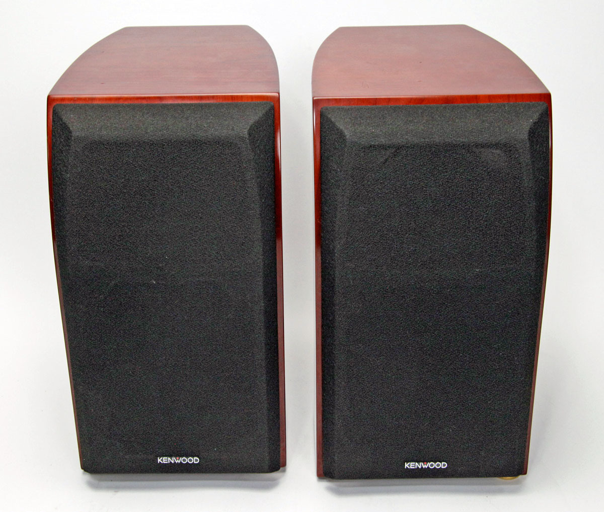 KENWOOD LS-K1000 2ウエイスピーカー 木目仕上、中古実用良品 KENWOOD