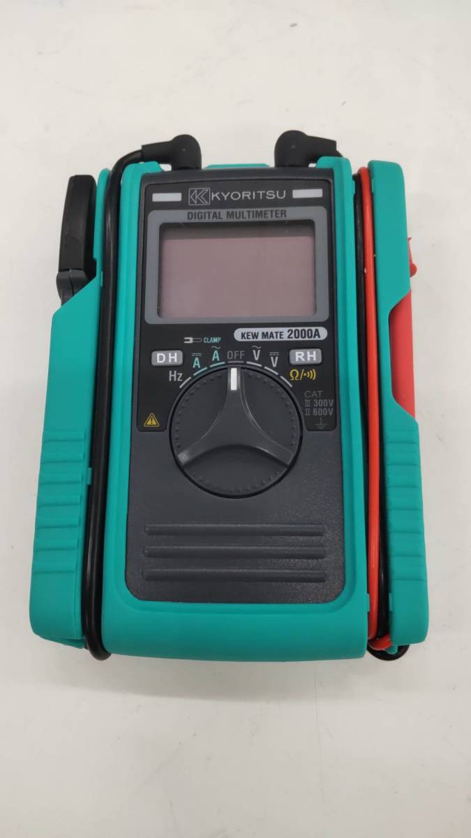 0508k1012 【ジャンク品】共立電気計器 KEWMATE 2000A AC/DCクランプ付デジタルマルチメータ