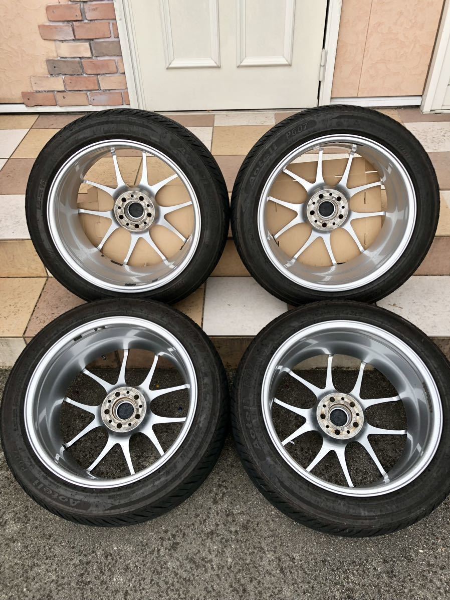 ☆即決☆BBS RF504 ダイヤモンドシルバー 17インチ 7.5J +48 5H PCD100